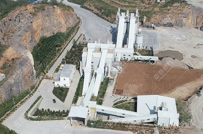 登封嵩基建材二期时产1300-1500吨骨料生产线